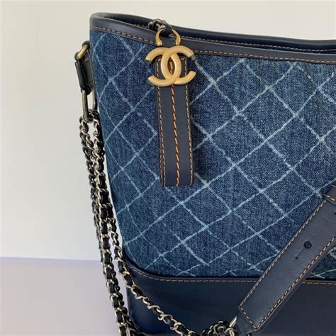 chanel denim hobo bag.